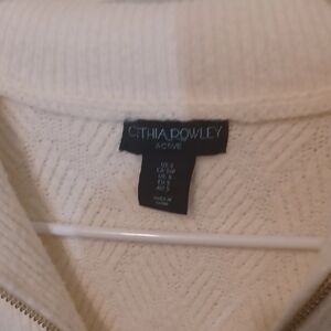 Cynthia Rowley Off-White Turtleneck Sweater